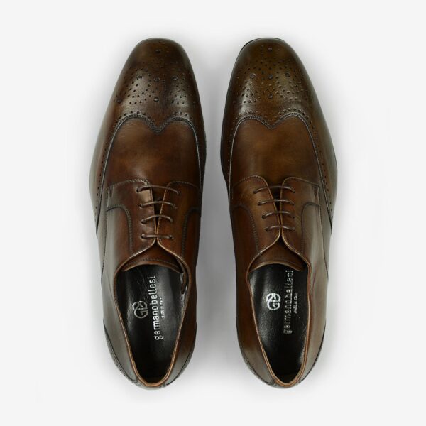 Hand made in Italy superior quality oxford man's shoes | Germano Bellesi