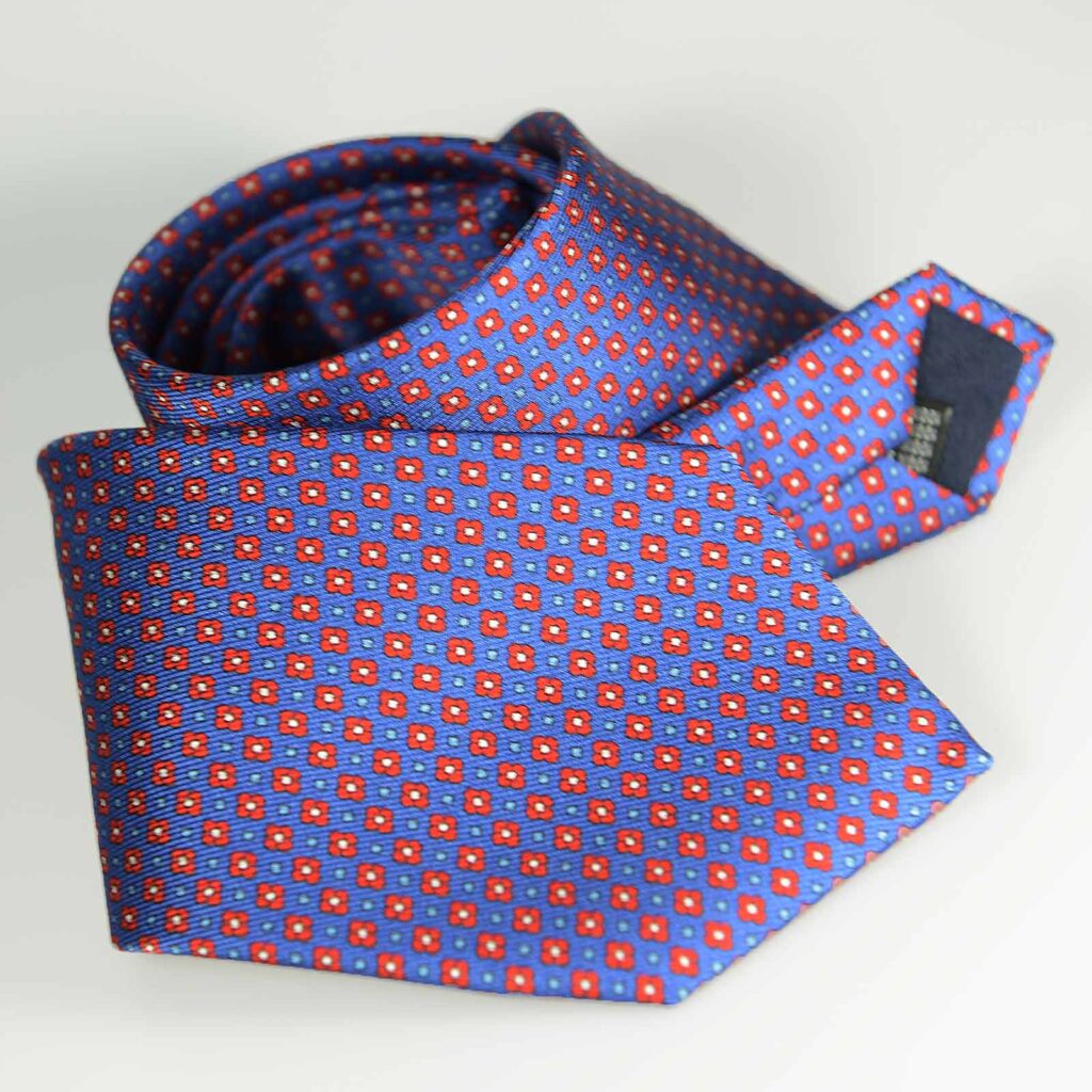 Hand made in Italy pure Como Lake silk tie Sartoria Arcaini